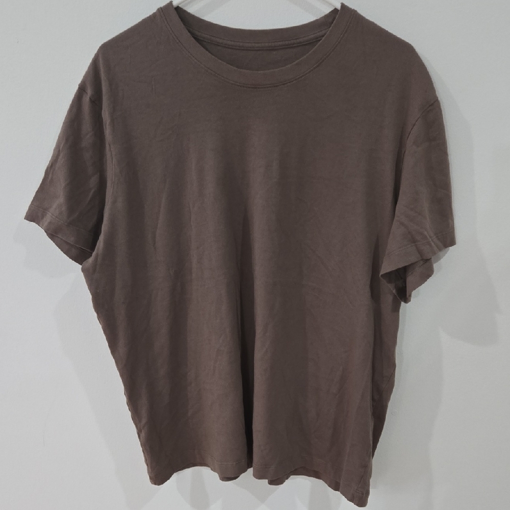 Skims Sz XL Mens Classic Brown Short Sleeve Men's Tee